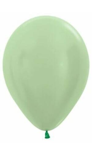 Satin Pearl - Green 12" Balloon