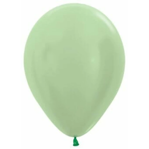Satin Pearl - Green 12" Balloon