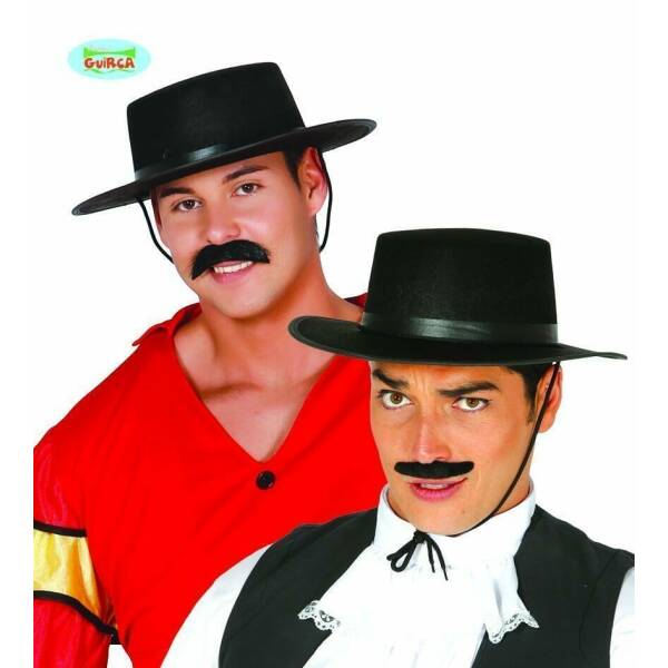 Black Felt Flamenco Hat