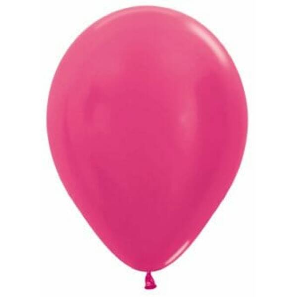 Metallic - Fuchsia 12" Balloon