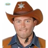 Cowboy Sheriff Hat (Sombrero Vaquero) - Adults One Size