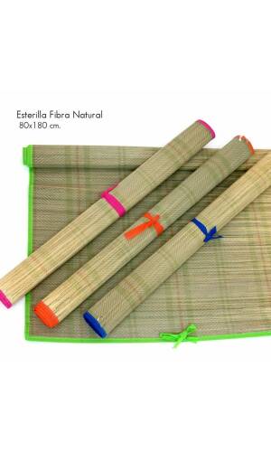 Natural Beach Fibre Mat Assorted Colors 180x80cm (Online Only)