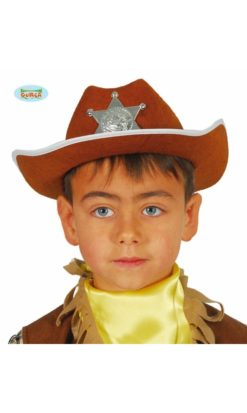 Cowboy Felt Hat (Sombrero Vaquero Fieltro) - Child One Size