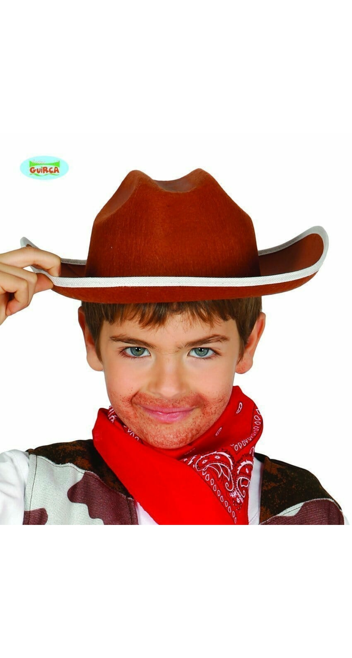 Cowboy Brown Hat - Child One Size