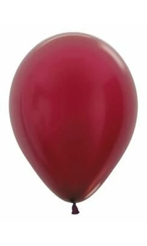 Metallic - Burgundy 12" Balloon