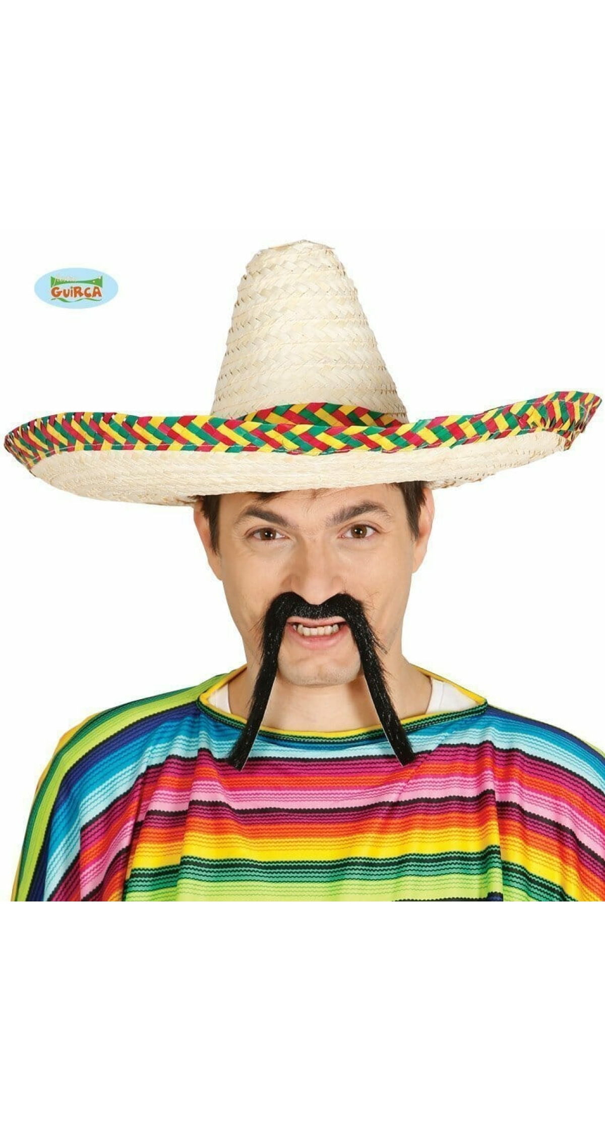 Straw Sombrero Mexican Hat 50cm