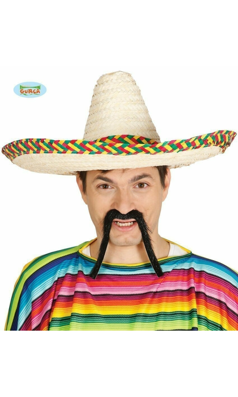 Straw Sombrero Mexican Hat 50cm