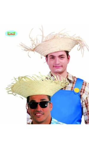 Straw Scarecrow Hat