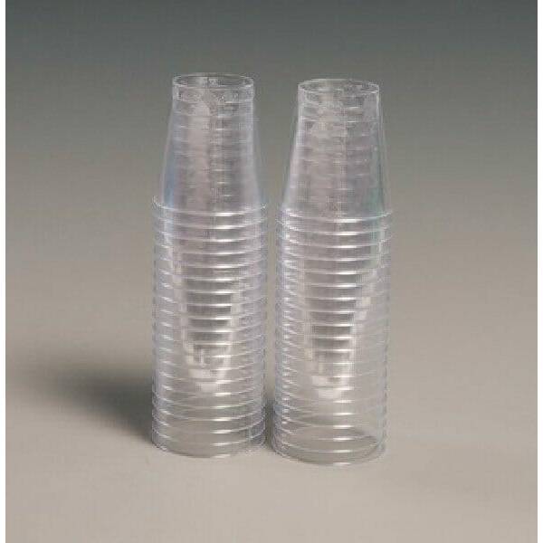 Clear Plastic Shot Glasses 2cl - 40pk