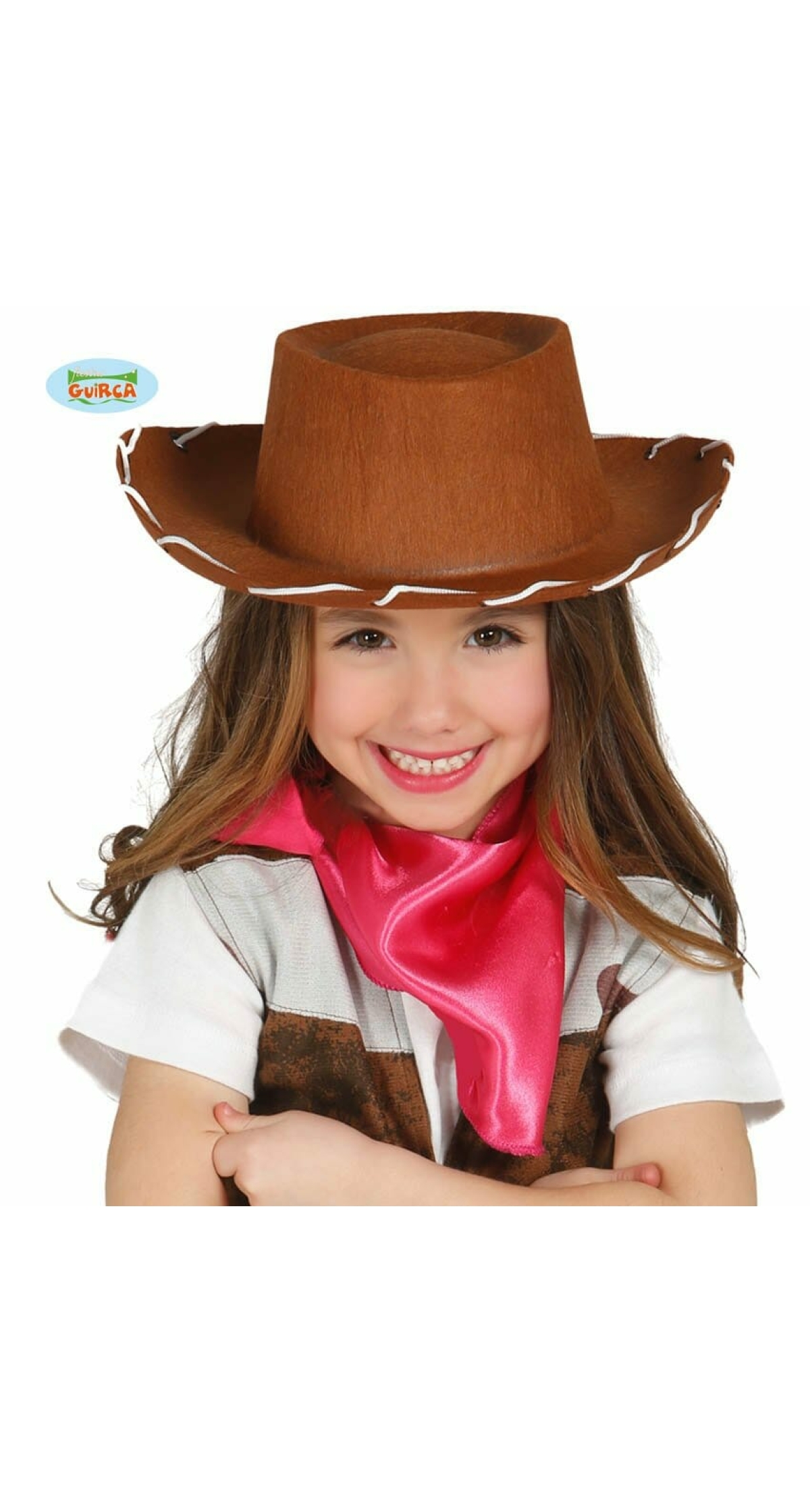 Cowboy with White String (Sombrero Vaquero) - Child One Size