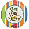 Get Well Soon Smiles Foil Balloon 18''
