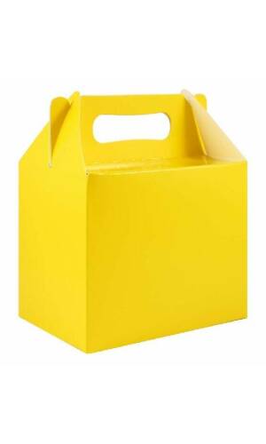 Party Favour /  Lunch Box - Yellow