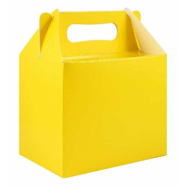 Party Favour /  Lunch Box - Yellow