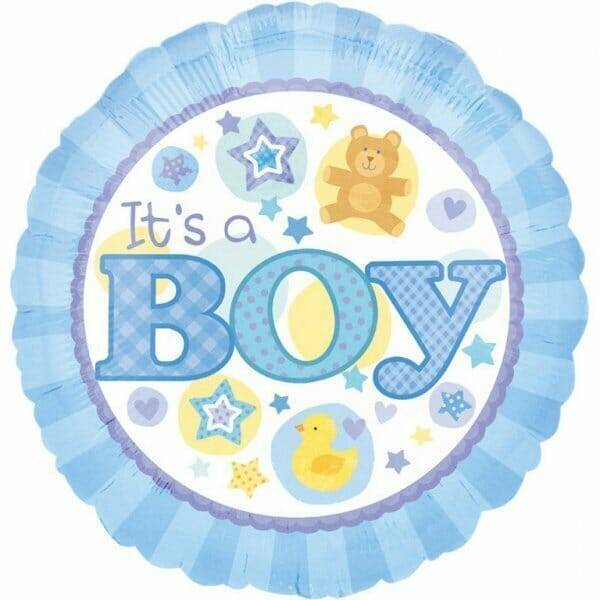 It's A Boy Foil Balloon 17'' - 43cm