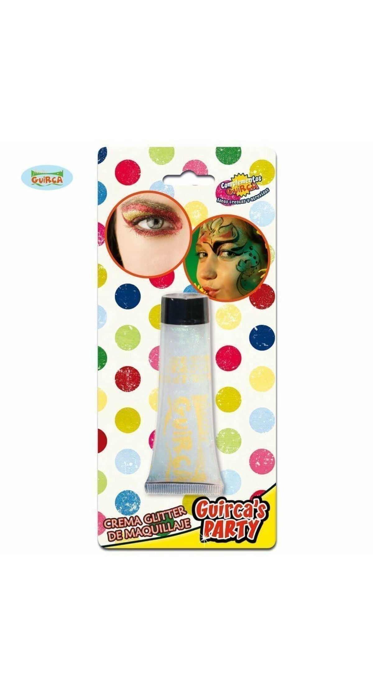 Glitter Gel White (Crema Glitter De Maquillaje) - 20ml