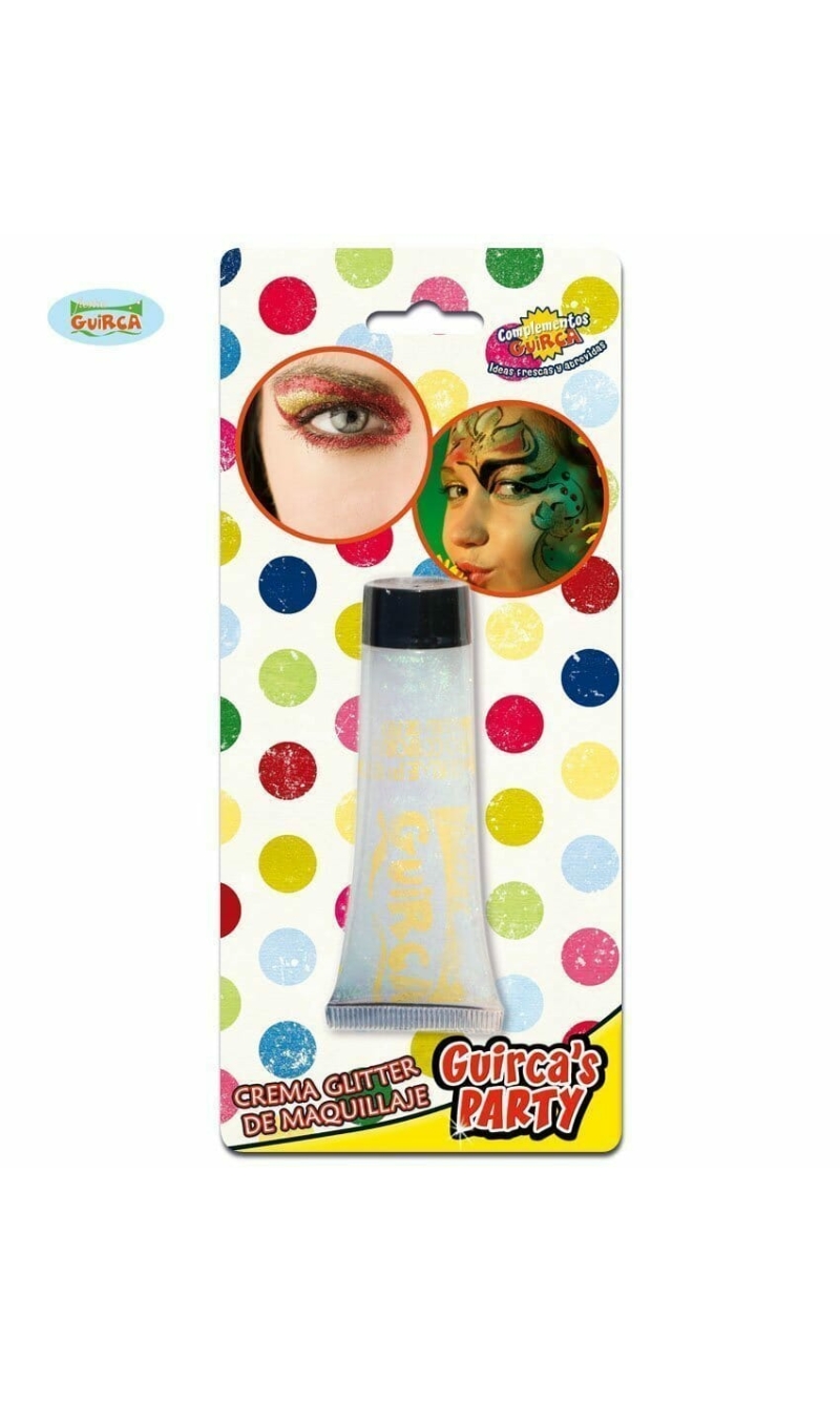 Glitter Gel White (Crema Glitter De Maquillaje) - 20ml