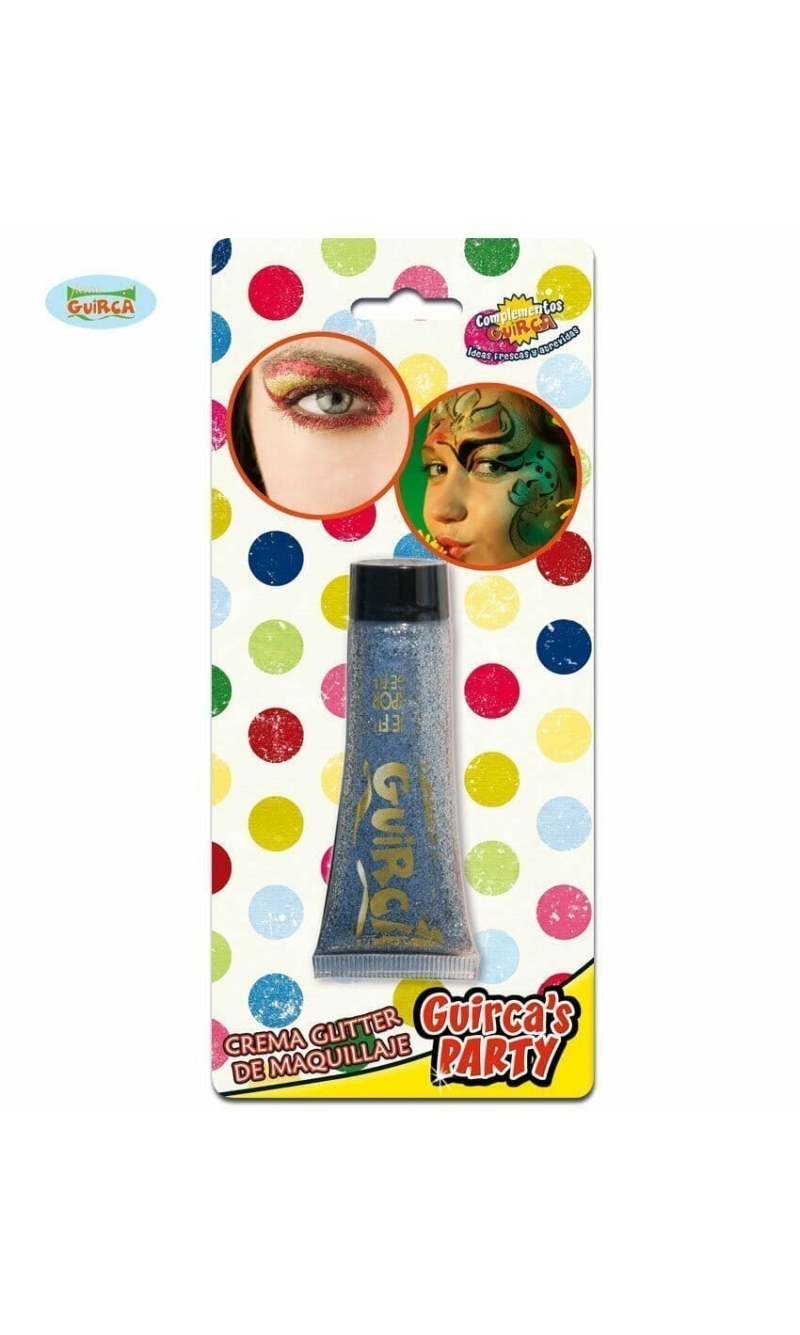 Glitter Gel Silver (Crema Glitter De Maquillaje) - 20ml