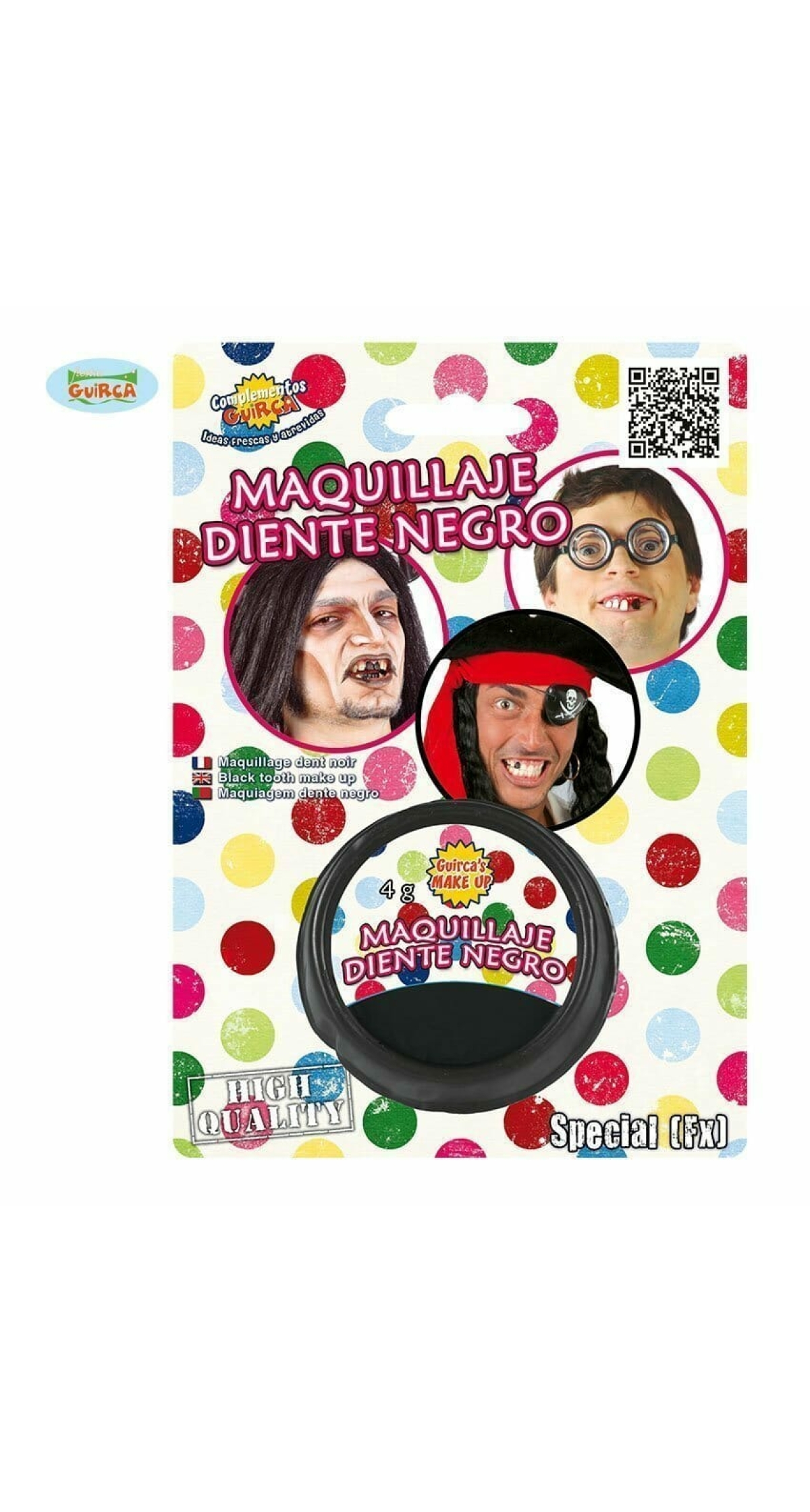 Black Tooth Make-Up