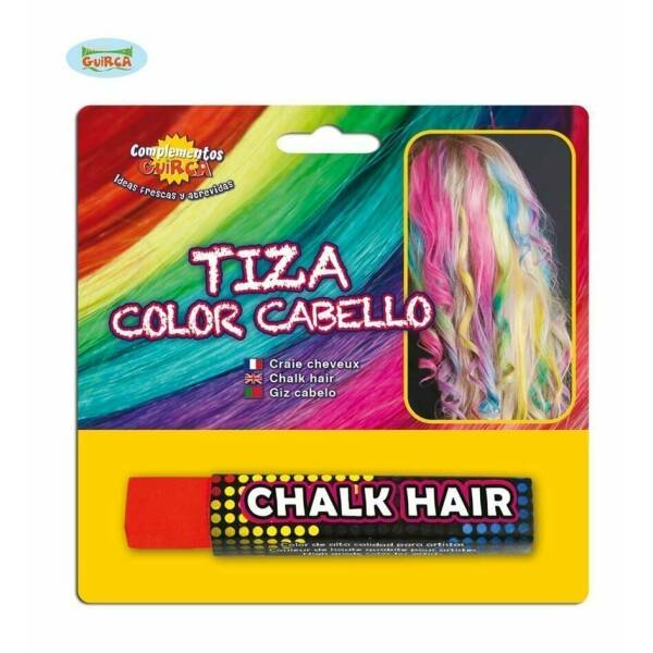 Hair Colour Chalk Red (Tiza Color Cabello) - 10g