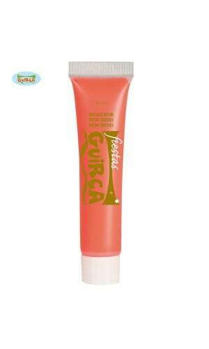 Neon UV Cream Face & Body Paint Tube 10ml - Red