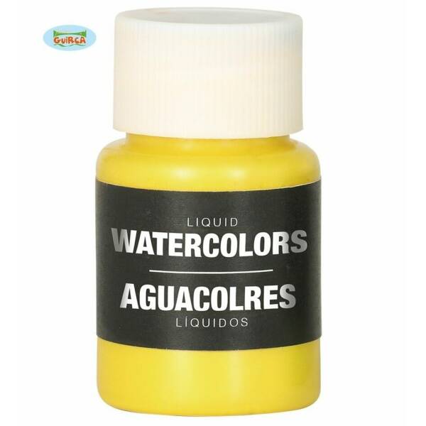Water Based Make Up Bottle Yellow - 20ml