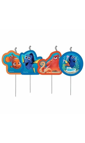 Finding Dory Mini Figure Candles - 4pk