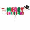 Super Shape Santa & Snowman Foil Balloon 41'' x 16'' (104m x 40cm)