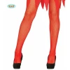 Pantyhose Red Fishnet