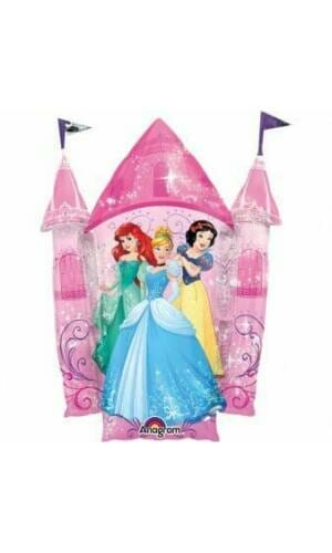 Princess Castle Super Shape Foil Balloon 26" x 35" (66cm x 88cm)