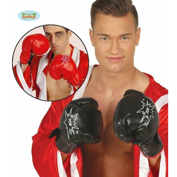 Pair of Adult Boxing Gloves - Adult One Size