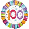 Radiant No.100 Foil Balloon (45cm)