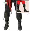 Pair of Luxury Black Gaiters 57cm