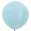 Satin Pearl - Blue 36" Balloon