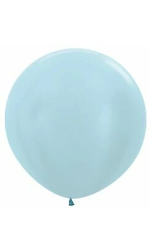 Satin Pearl - Blue 36" Balloon