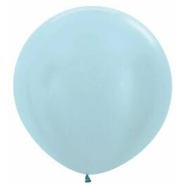 Satin Pearl - Blue 36" Balloon
