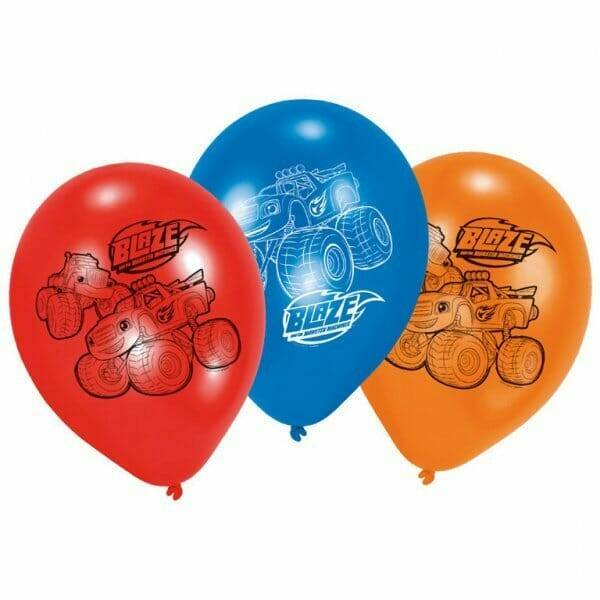 Blaze Latex Balloons 9" - 6pk