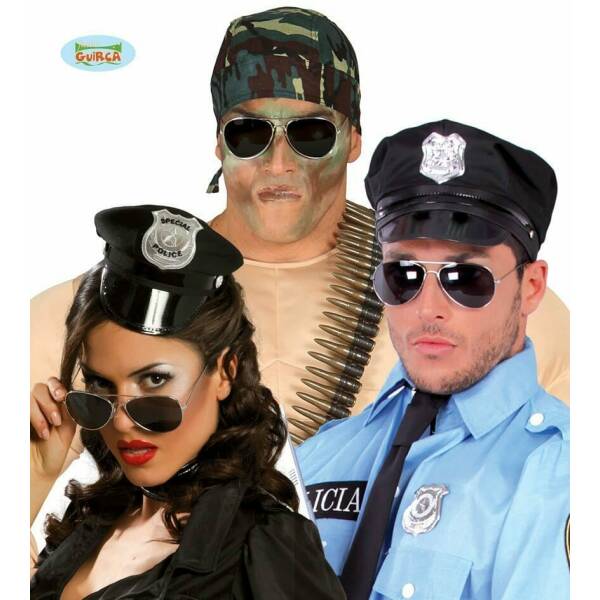 Police Glasses - Adult One Size
