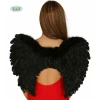 Black Feather Wings 50cm