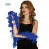 Boa With Blue Feather (40 Grams) - 1.80m