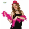 Boa With Fuchsia Feather (40 Grams) - 1.80m