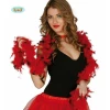 Boa With Black & Red Feather (40 Grams) - 1.80m
