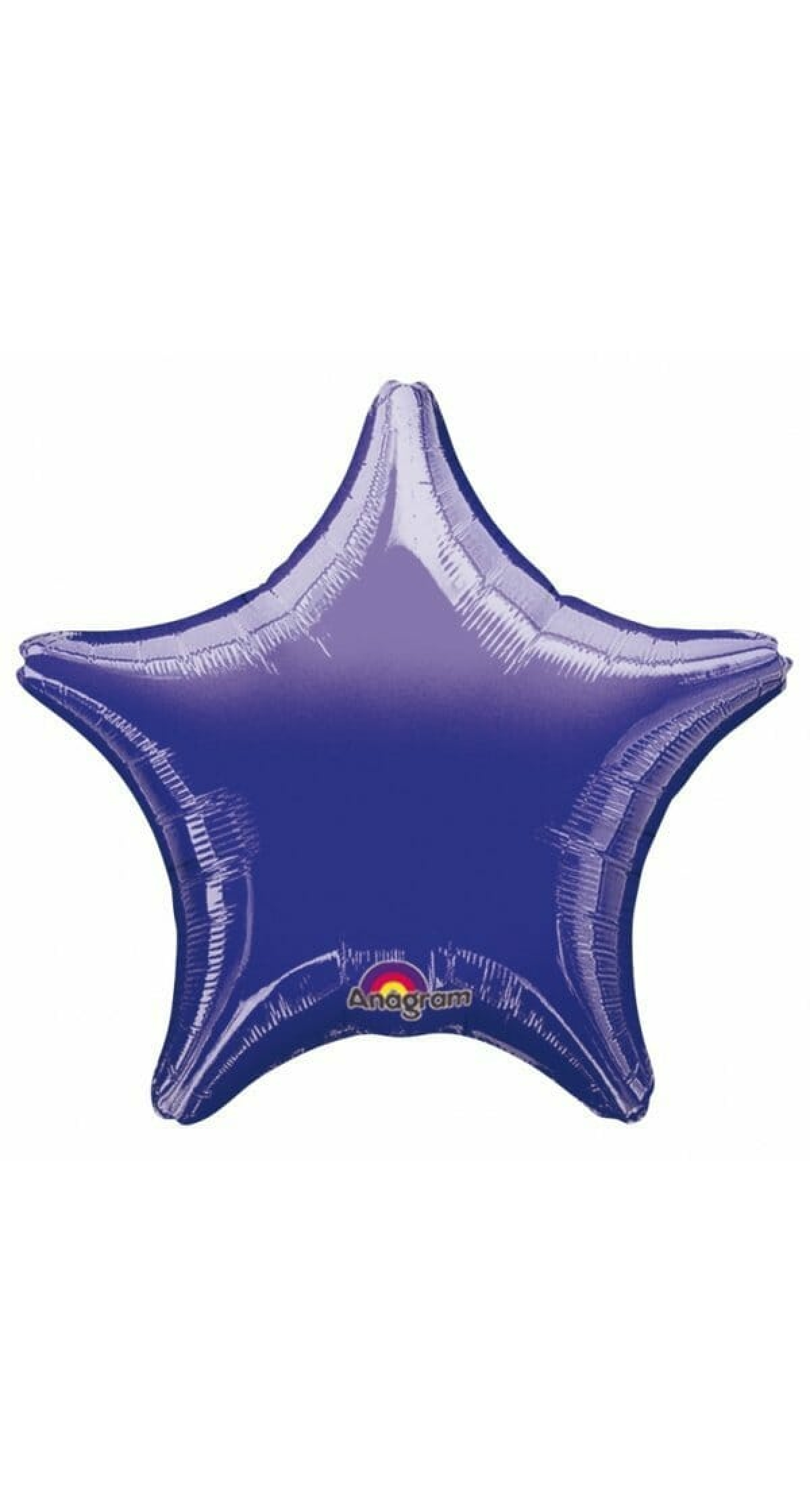 Metallic Purple Jumbo Star Foil Balloon 32" (81cm)