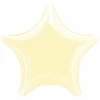 Metallic Pearl Ivory Jumbo Star Foil Balloon 32" (81cm)