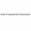 Silver 25th Anniversary Letter Banner 3m (10Ft) - 1pk