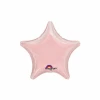 Metallic Pearl Pastel Pink Star Foil Balloon 9" (23cm)