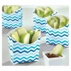 Blue Snack Containers - 24pcs