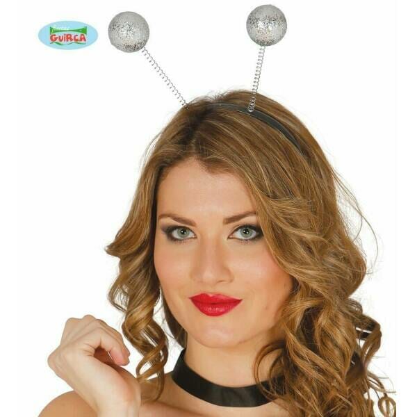 Silver Space Antenna Headband