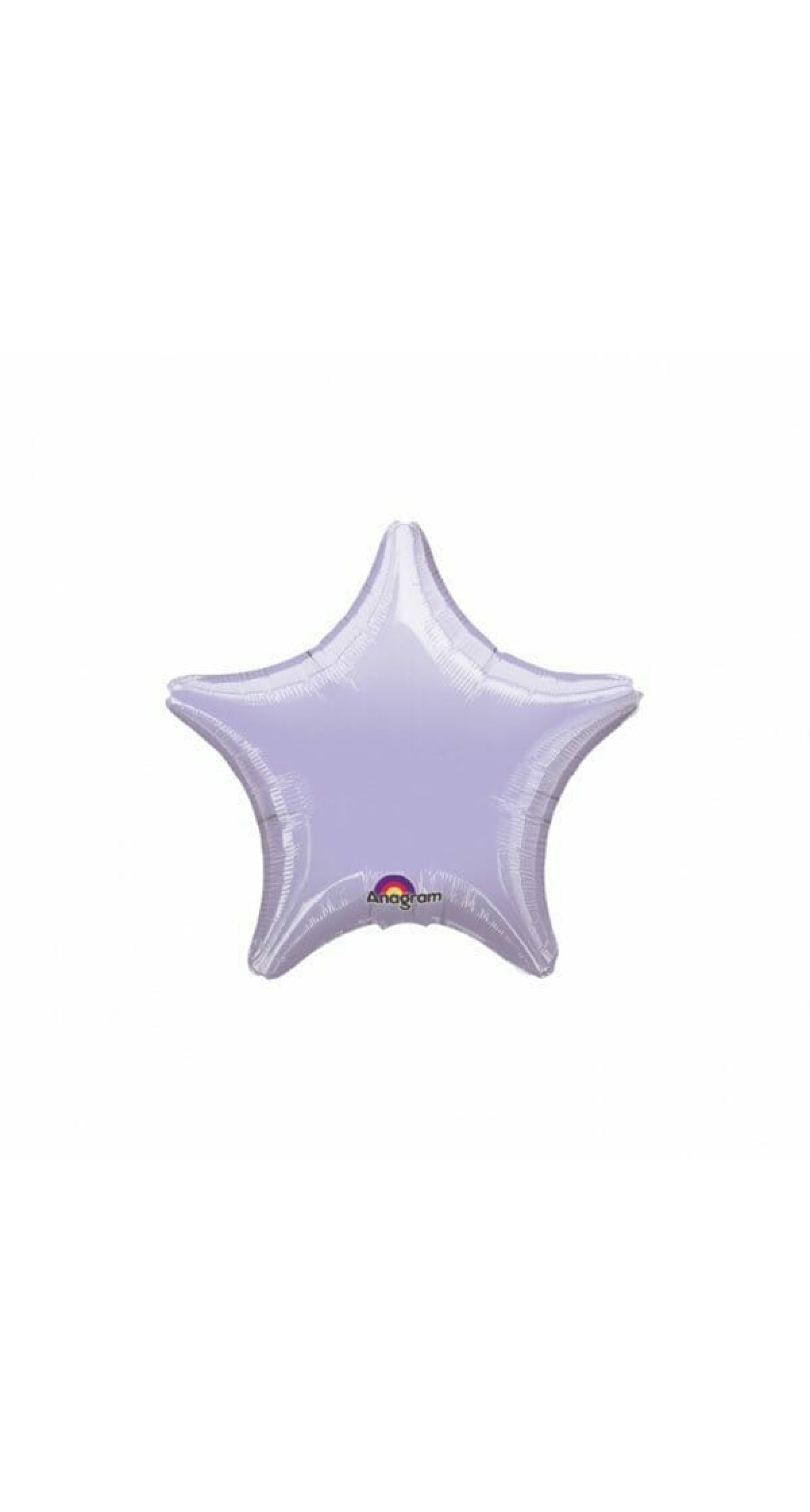 Metallic Pearl Pastel Lilac Star Mini Foil Balloon 4" (10cm)