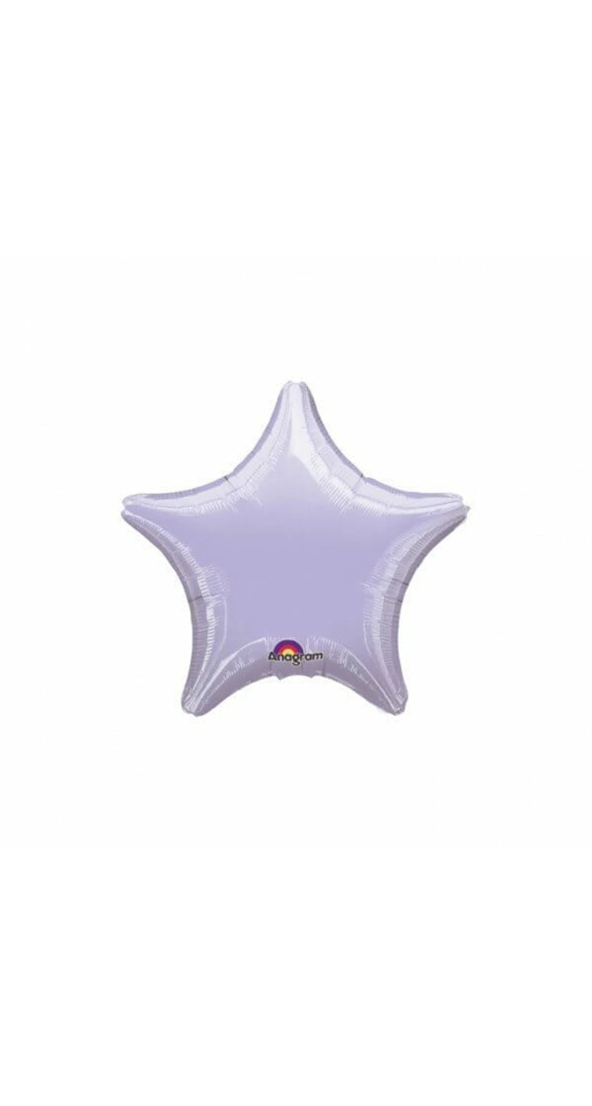 Metallic Pearl Pastel Lilac Star Mini Foil Balloon 4" (10cm)