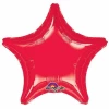 Metallic Red Jumbo Star Foil Balloon 32" (81cm)